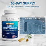 Dr. Berg softgels junto a alimentos saludables para estilo de vida
