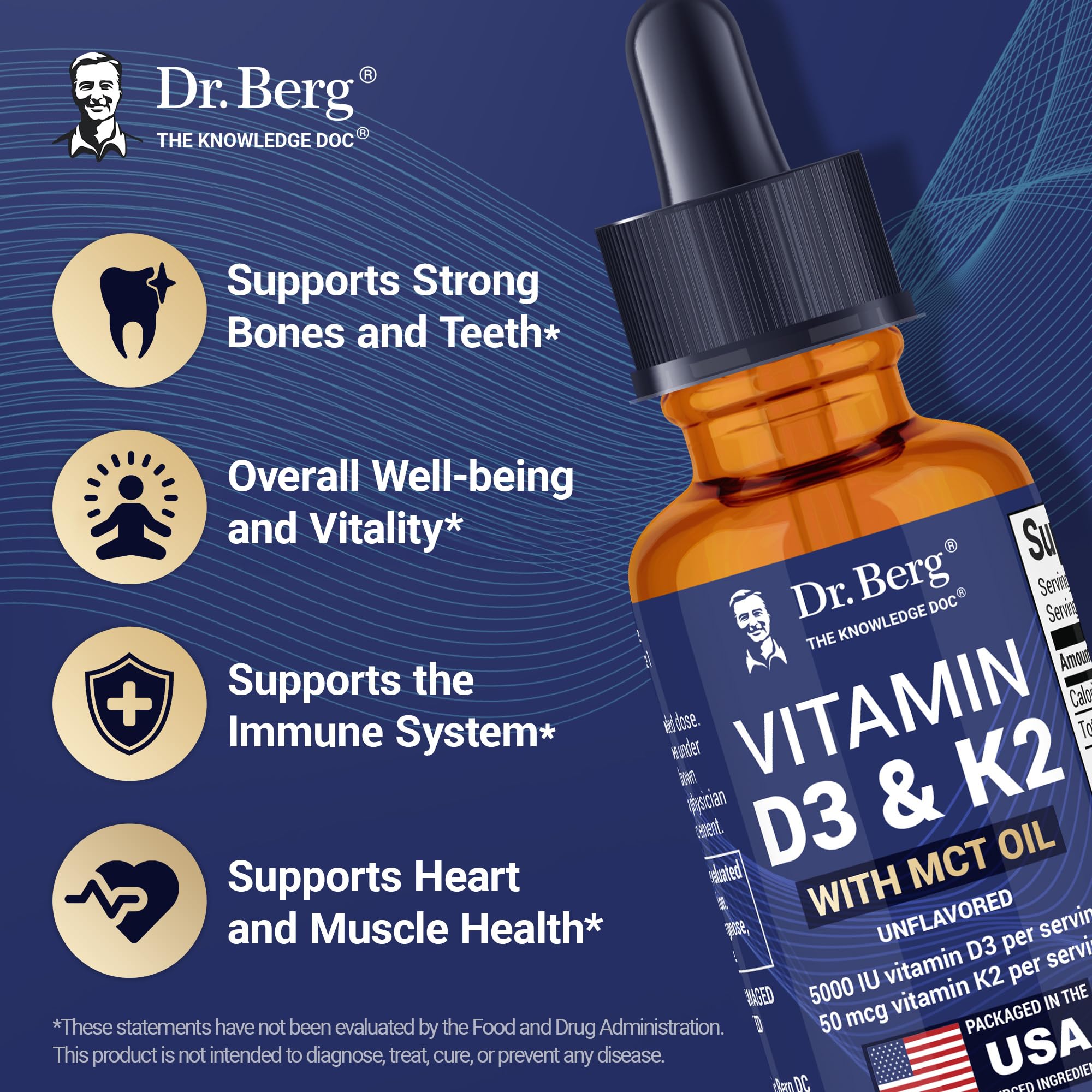 Dr. Berg textura del aceite MCT mejora absorción de vitaminas