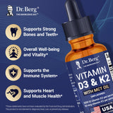 Dr. Berg textura del aceite MCT mejora absorción de vitaminas