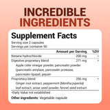 Dr. Berg producto junto a comida para ilustrar uso recomendado con las comidas
