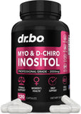 DR. BO frasco frontal mostrando 120 cápsulas y beneficios claros