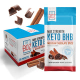 Dr. Boz caja frontal Chocolate Mexicano mostrando presentación y beneficios