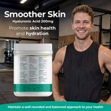 Dr Brad Stanfield ingredientes clave como colágeno y creatina destacando eficacia