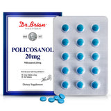 Dr. Brian frasco frontal mostrando 90 tabletas y beneficio de suministro por 90 días