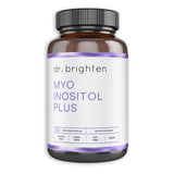 Dr. Brighten frasco frontal mostrando etiqueta clara y beneficios