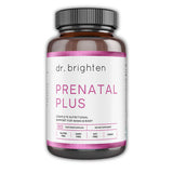 Dr. Brighten frontal del envase mostrando la formulación y beneficio nutricional