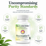 Dr Clark Store etiqueta nutricional legible, beneficio transparencia de ingredientes