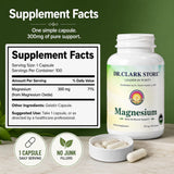 Dr Clark Store empaque con folleto explicativo y tabla nutricional