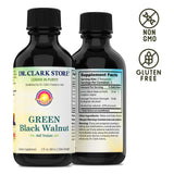 Dr Clark Store comparación de tamaño del frasco para escala