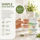 Dr Clark Store etiqueta con lista de ingredientes y transparencia