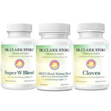 Dr Clark Store presentación frontal del kit con beneficio de claridad
