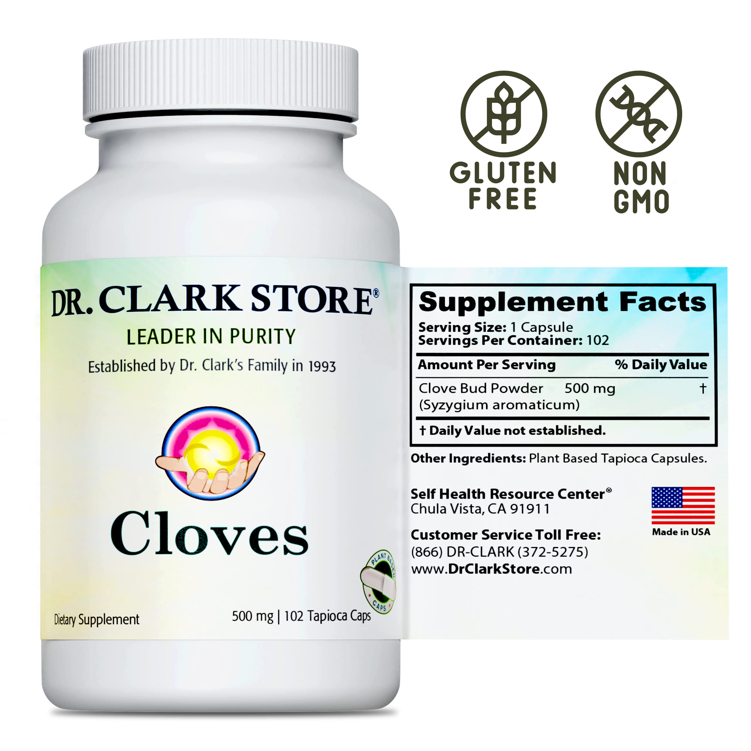 Dr Clark Store cápsulas sobre mesa matutina, apoya rutina diaria consistente