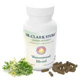 Dr Clark superblend frente del envase mostrando 100 cápsulas y fórmula vegetal