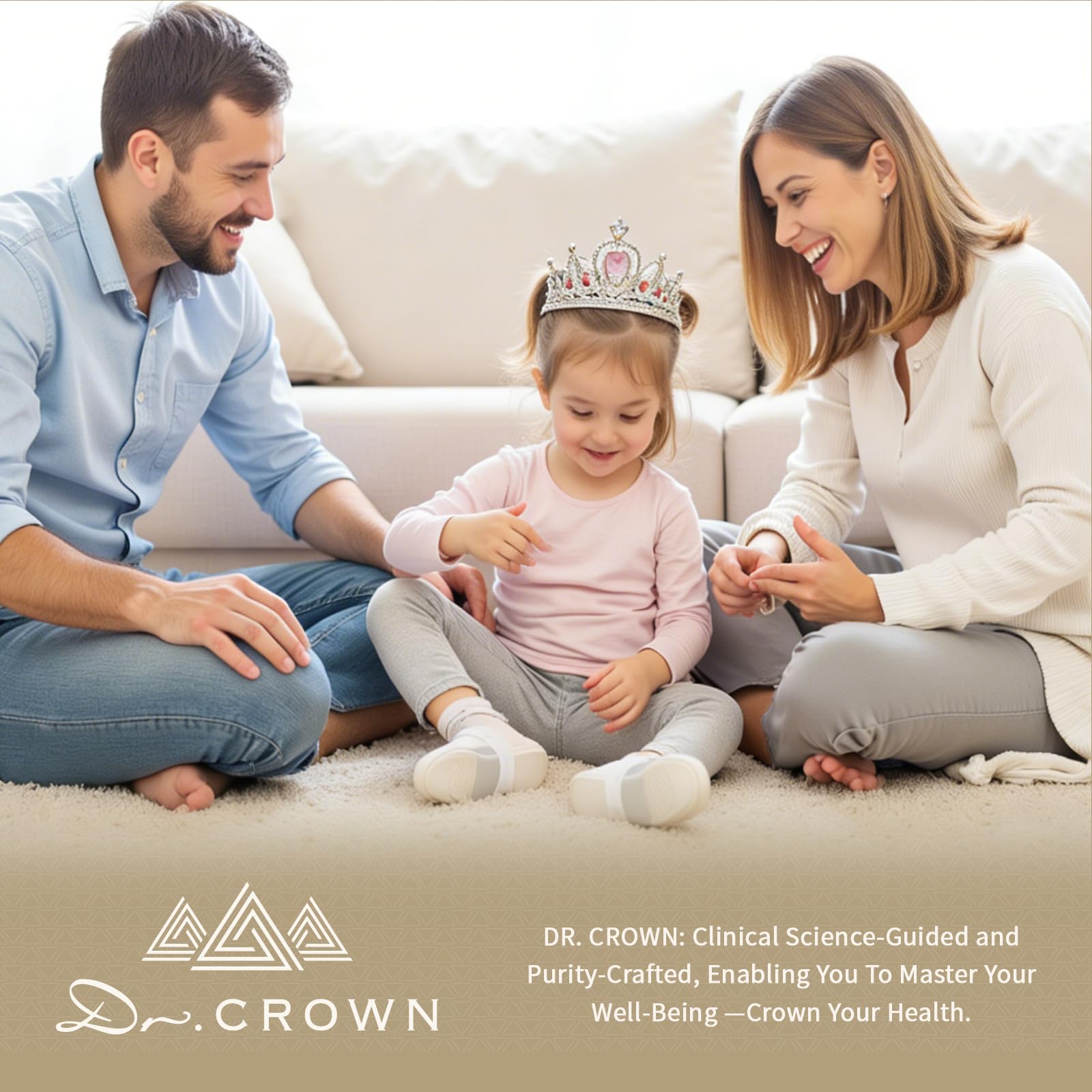 DR. CROWN producto en cocina mostrando integración con rutina saludable