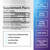 DR. EMIL NUTRITION detalle de etiqueta con ingredientes y claridad informativa