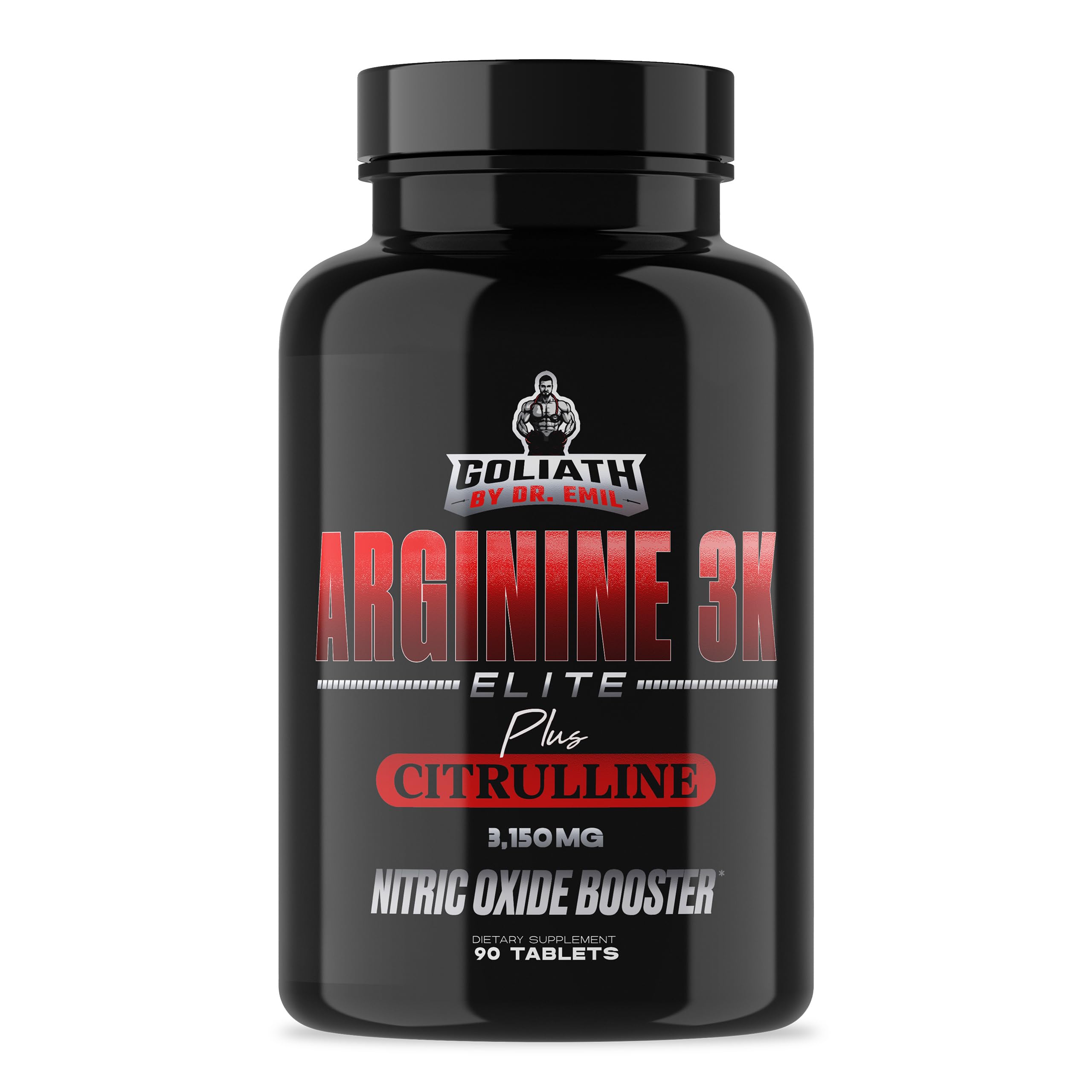 DR. EMIL NUTRITION envase frontal mostrando 90 tabletas y beneficio de dosificación alta