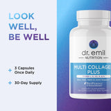 DR. EMIL NUTRITION etiqueta nutricional legible con información de tipos