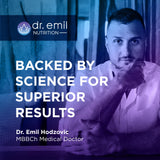 DR. EMIL NUTRITION cápsulas junto a rutina matinal para integración diaria
