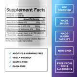 DR. EMIL NUTRITION cápsulas veganas en primer plano, textura y pureza