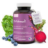 Dr. Fuhrman frente del empaque mostrando soporte nutricional vegano