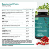 Dr. Fuhrman etiqueta con ingredientes y certificaciones visibles