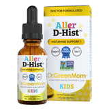 Dr. Green Mom botella frontal mostrando etiqueta y beneficios visibles