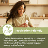 DR. HERBAL WELL ambiente de recuperación con producto en primer plano