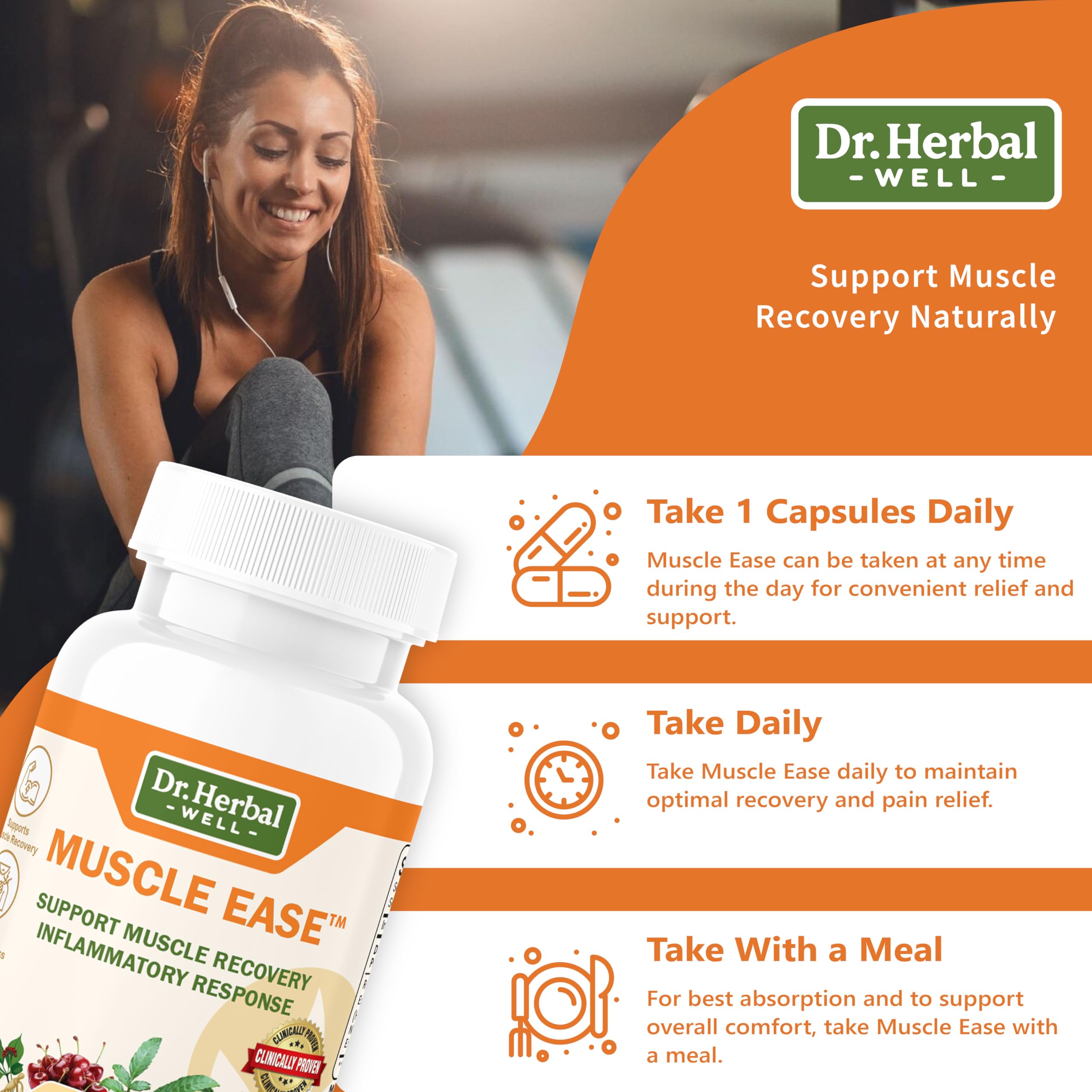 DR. HERBAL WELL polvo de cereza ácida destacando apoyo regenerativo