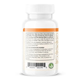 DR. HERBAL WELL cápsula en mano para comparar tamaño y facilidad