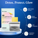 Dr. Lean macro de la textura de la película, disolución rápida visible