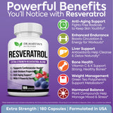 DR. MARTIN'S NUTRITION cápsulas apiladas destacando dosificación y pureza