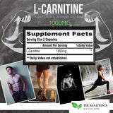 Dr. Martin's Nutrition comparación de tamaño del frasco versus objetos cotidianos