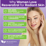 DR. MARTIN'S NUTRITION imágenes de ingredientes clave mostrando fuente natural de polifenoles