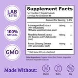 Dr. Matthew etiqueta con lista de ingredientes para transparencia y confianza