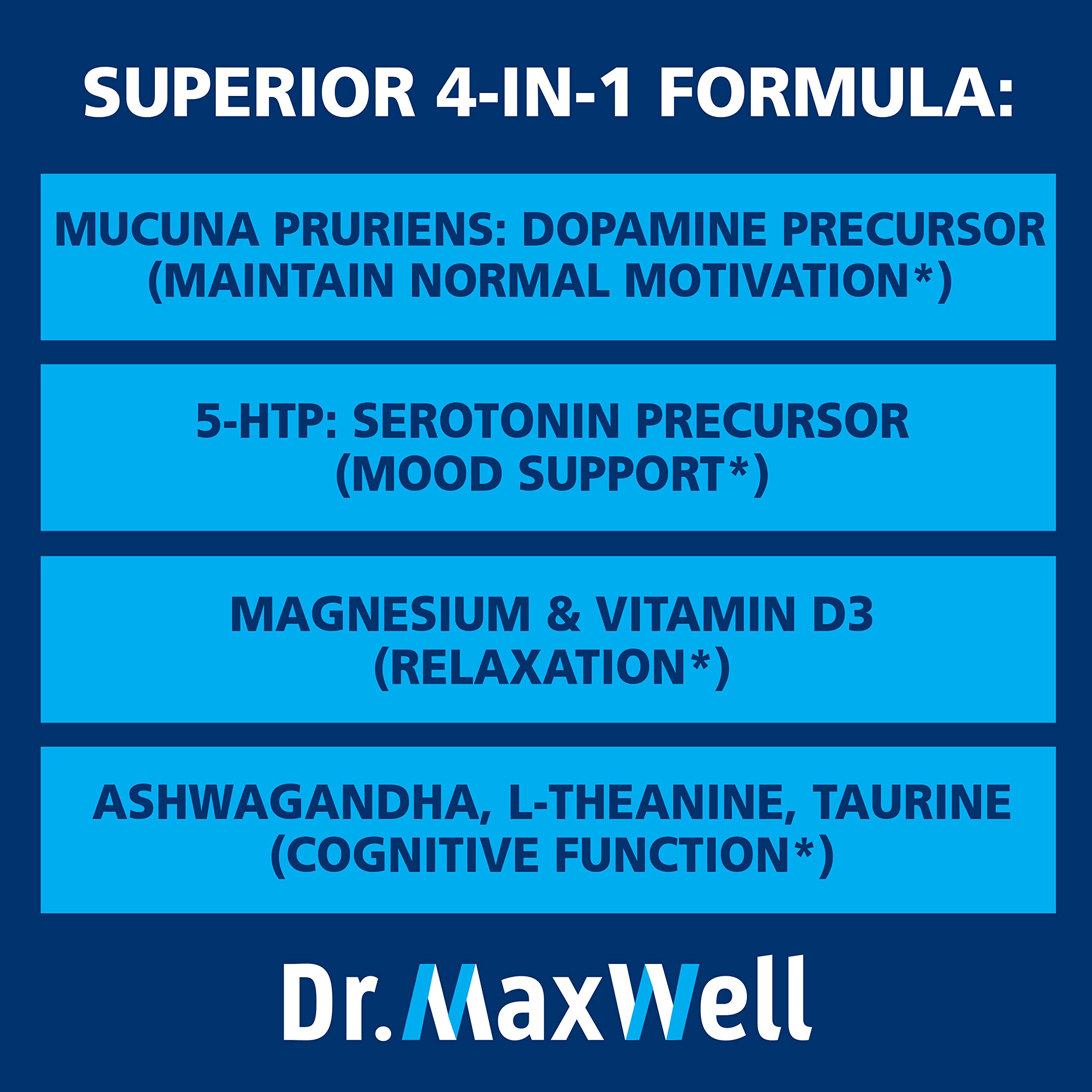 Dr. Maxwell frasco en mano para mostrar uso cotidiano y conveniencia