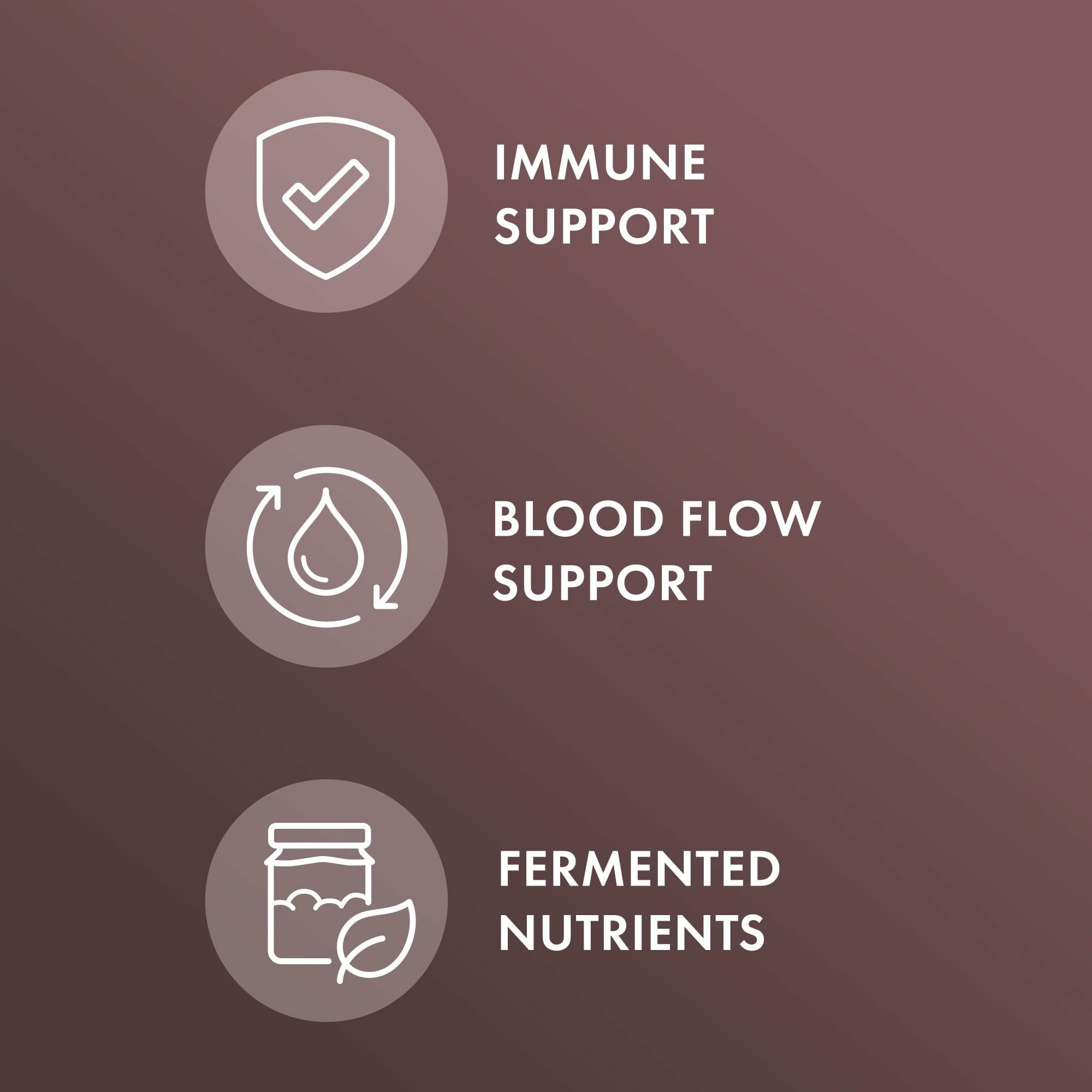 Dr. Mercola textura en polvo del ajo negro fermentado para referencia