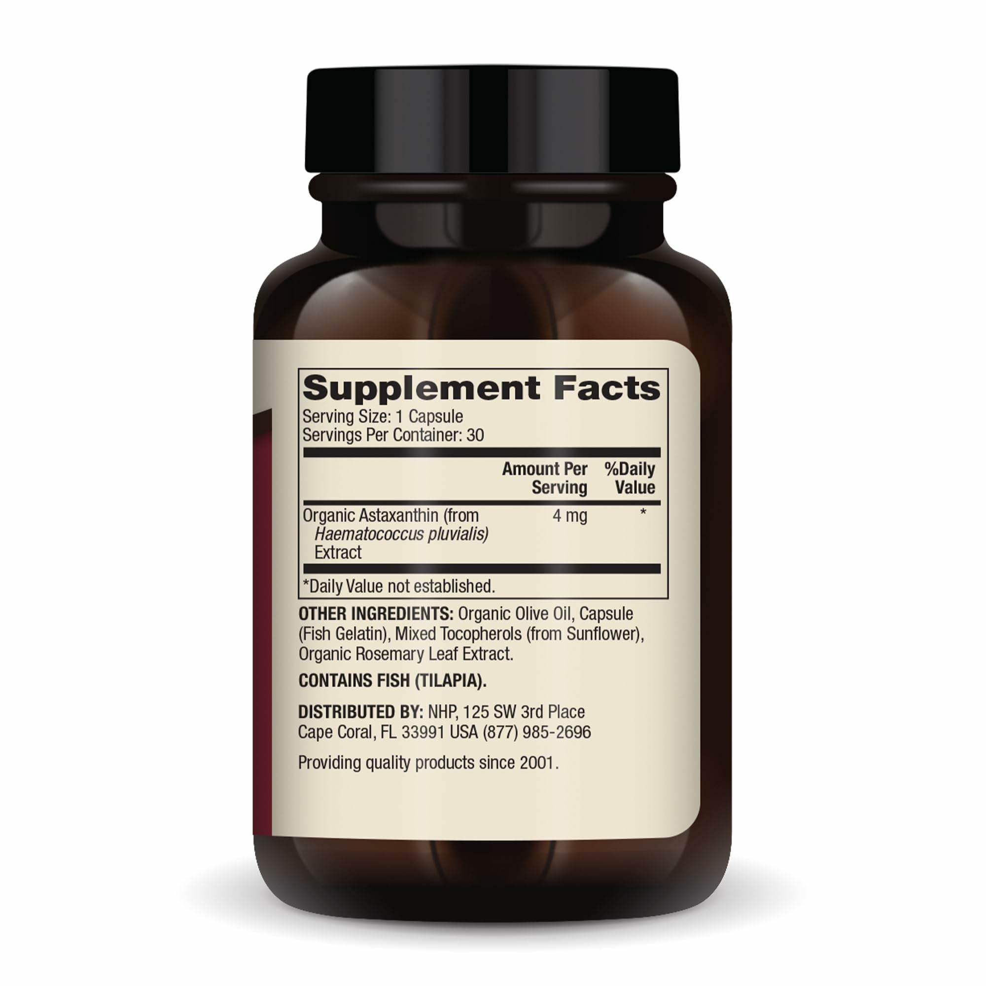 Dr. Mercola cápsula macro con superficie lisa y fácil de tragar