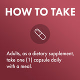 Dr. Mercola cápsula en mano para comparar tamaño y conveniencia
