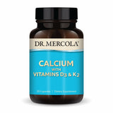 Dr. Mercola frasco frontal y cápsulas, presentación clara y práctica