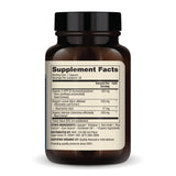 Dr. Mercola cápsula en mano detalle que sugiere dosificación fácil y vegana