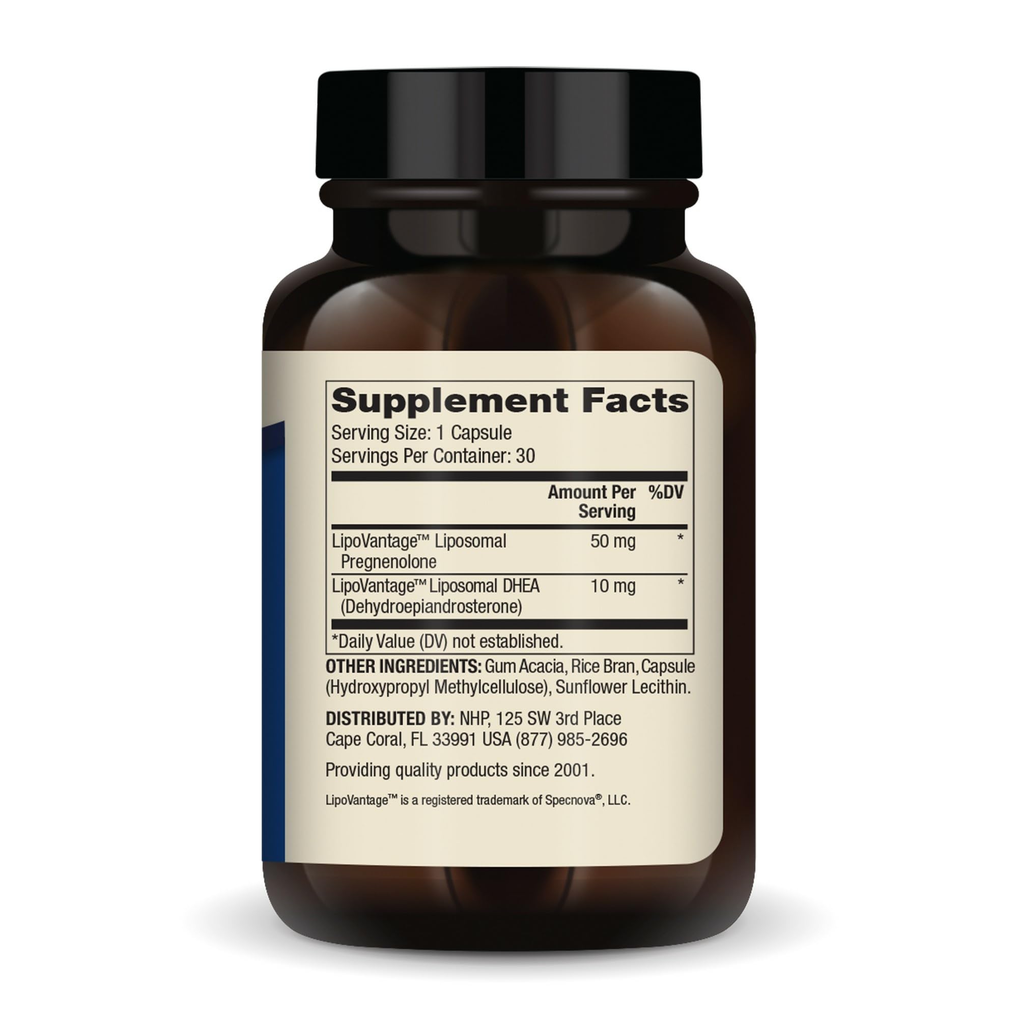 Dr. Mercola cápsula en detalle destacando la formulación liposomal eficaz