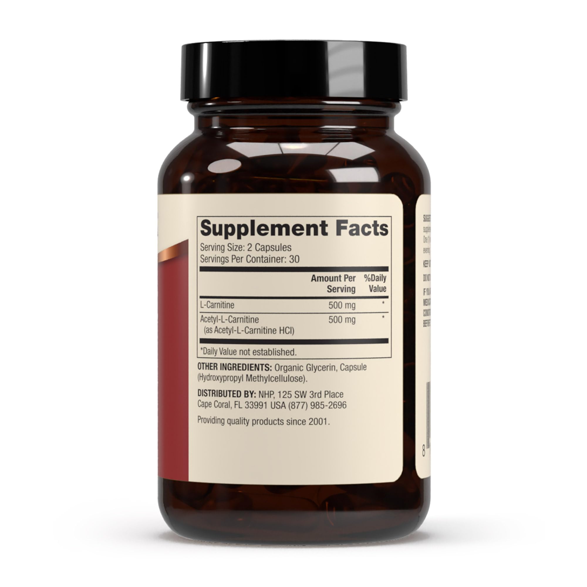 Dr. Mercola vista lateral con tabla de ingredientes y ventajas claras