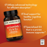 Dr. Mercola persona tomando cápsula diaria, apoyo continuo