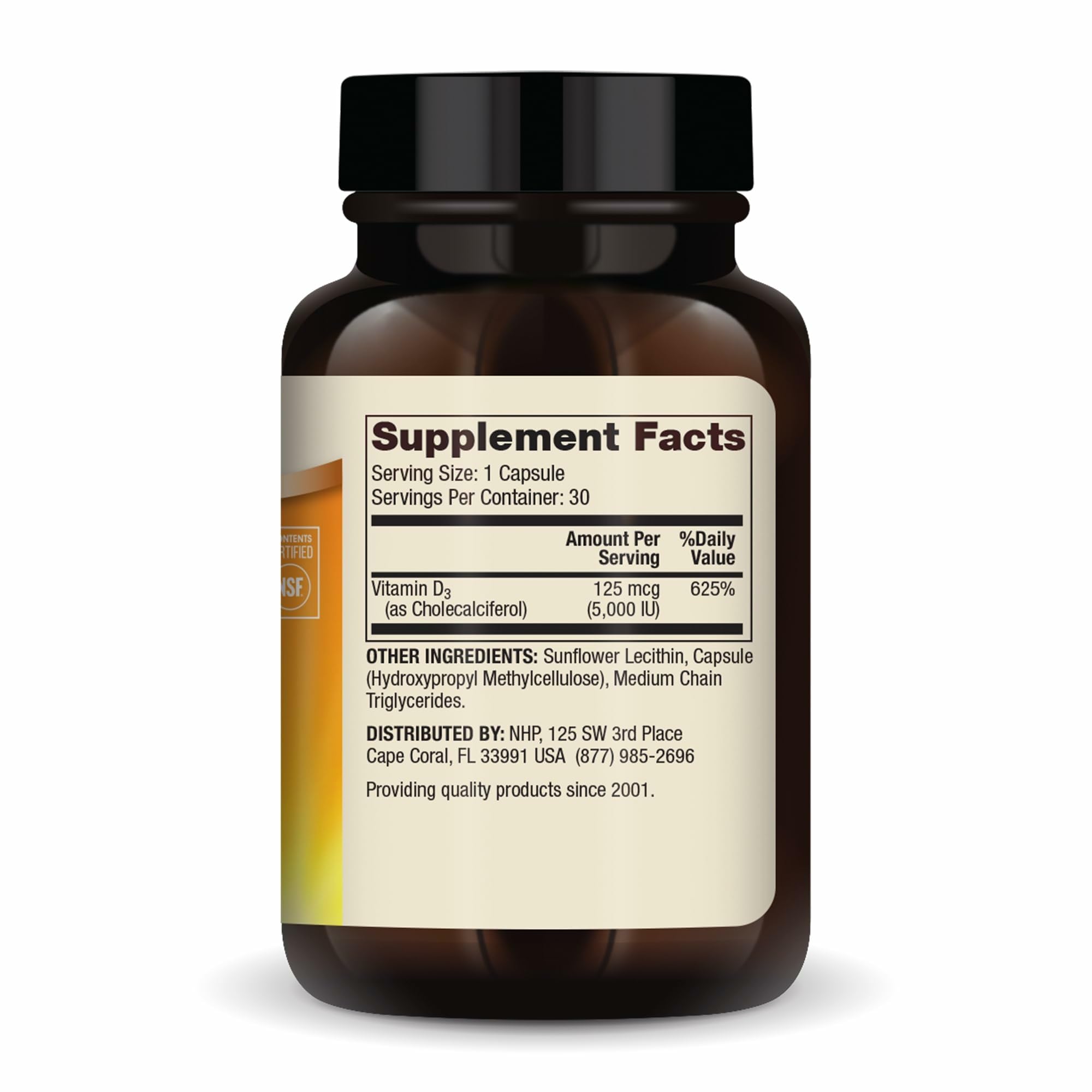 Dr. Mercola cápsula abierta mostrando contenido liposomal y facilidad de toma