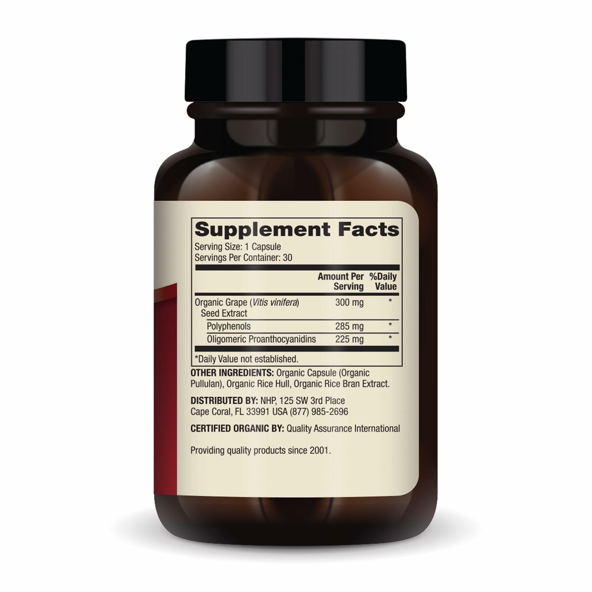 Dr. Mercola etiqueta detallada con ingredientes y beneficios visibles