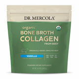 Dr. Mercola envase frontal que muestra el producto y conveniencia