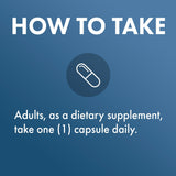 Dr. Mercola etiqueta con ingredientes clave y el estándar de 17 mg rosmarínico