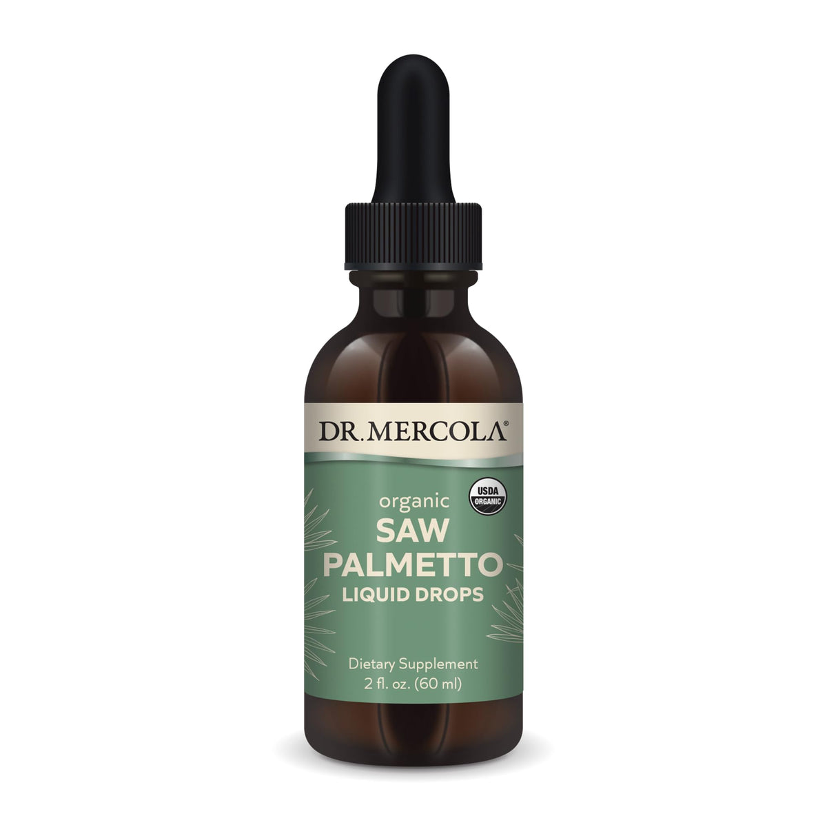 Dr. Mercola frasco frontal mostrando etiqueta clara y fácil de leer