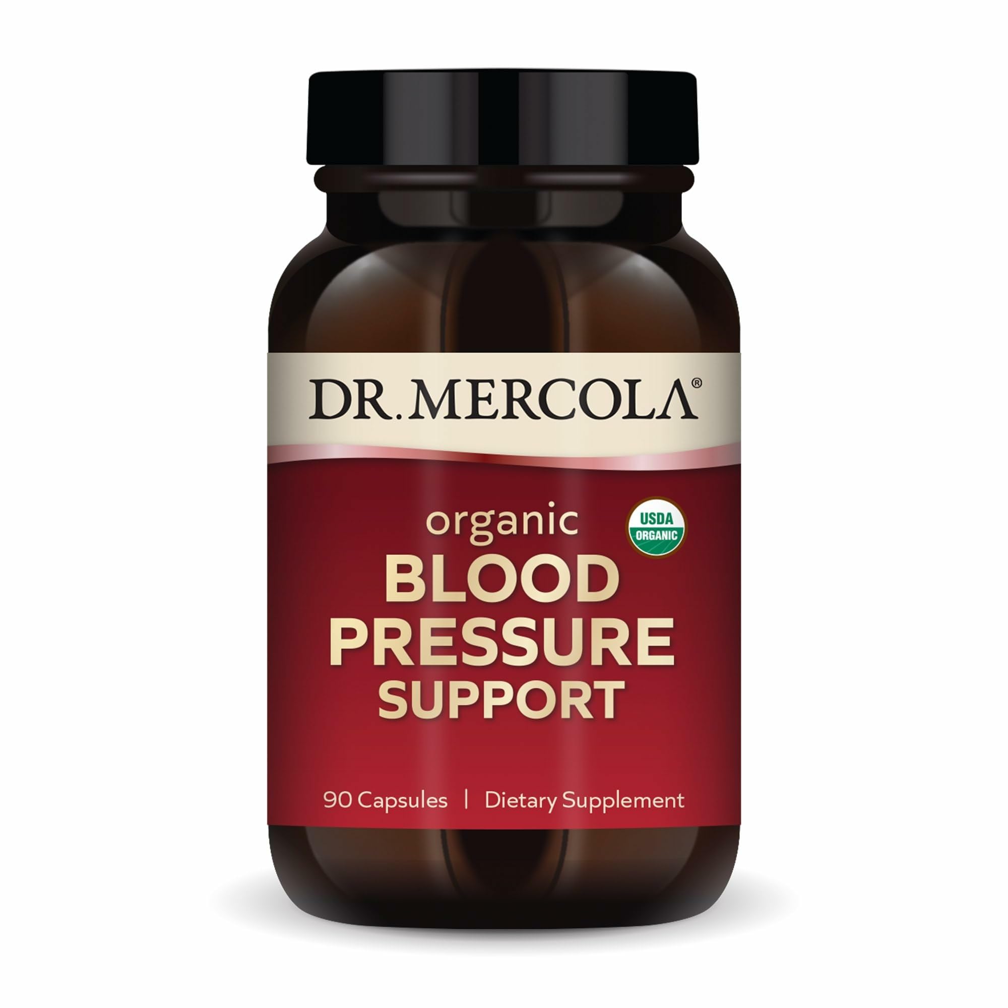 Dr. Mercola frente del envase mostrando el diseño y beneficio de circulación