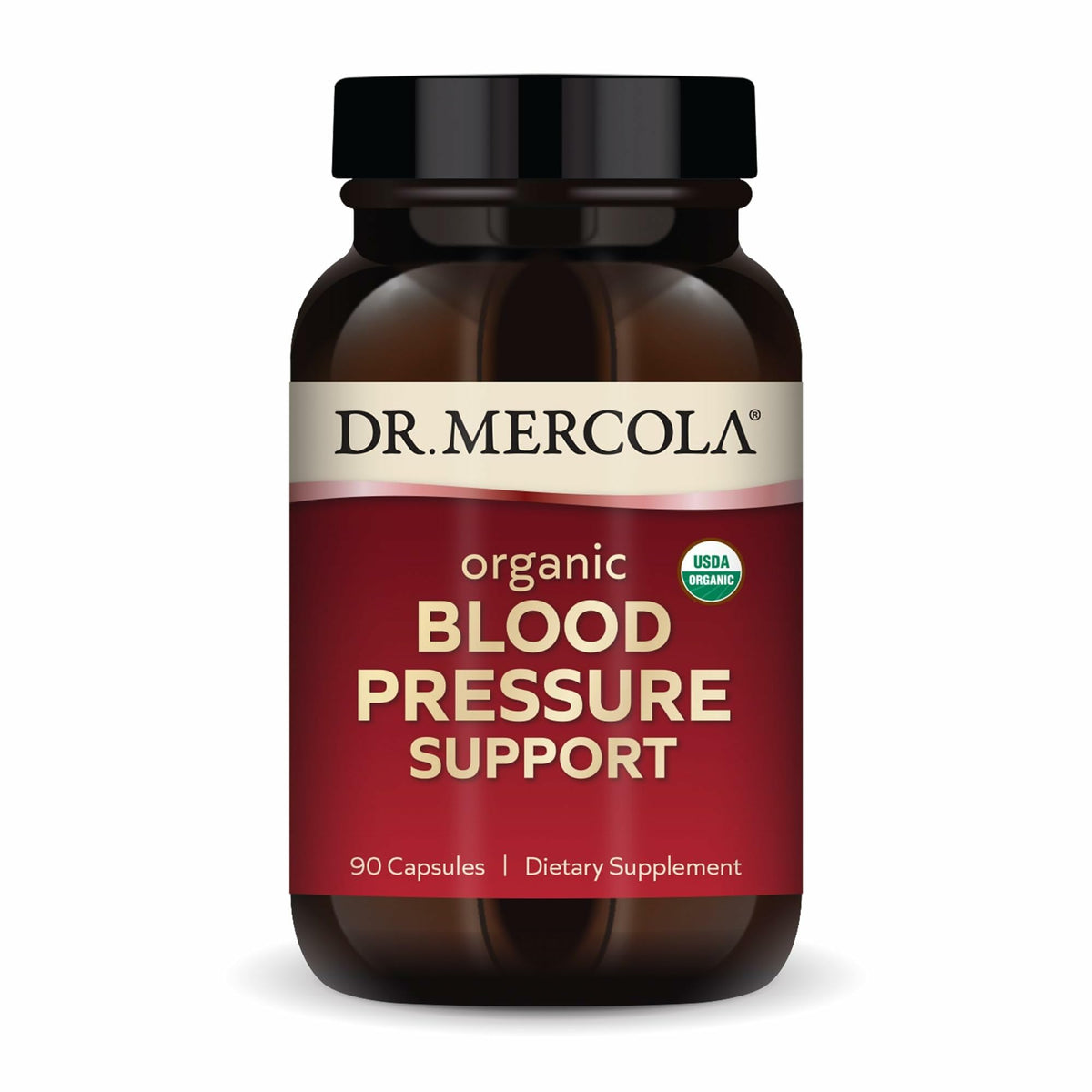 Dr. Mercola frente del envase mostrando el diseño y beneficio de circulación